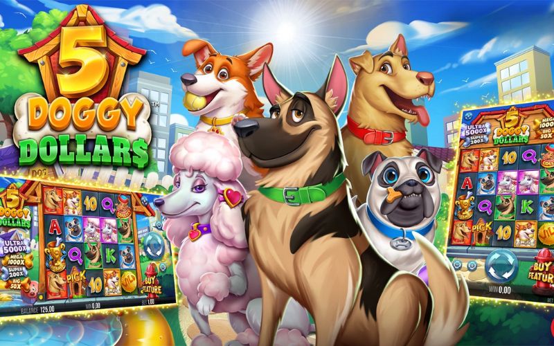 Giao diện chơi Dog Vacation Slot như thế nào?